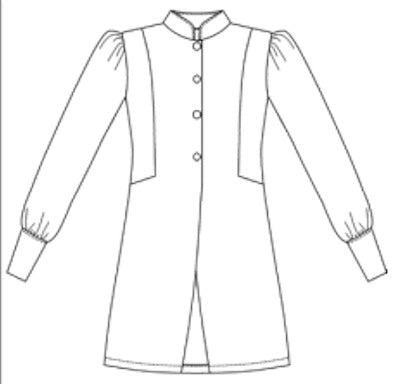 Delantal Mangas Globo